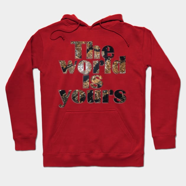 The world is yours Hoodie by afternoontees